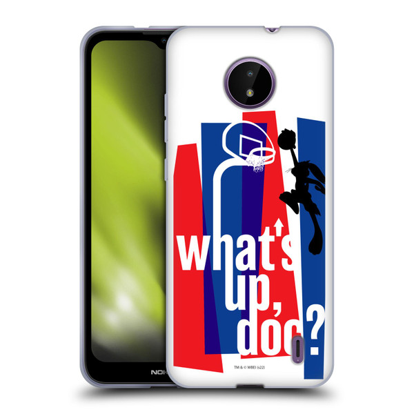 Space Jam (1996) Graphics What's Up Doc? Soft Gel Case for Nokia C10 / C20