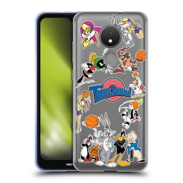 Space Jam (1996) Graphics Tune Squad Soft Gel Case for Nokia C21