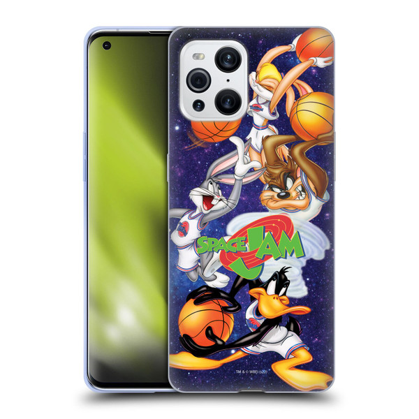 Space Jam (1996) Graphics Poster Soft Gel Case for OPPO Find X3 / Pro