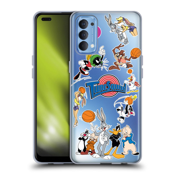 Space Jam (1996) Graphics Tune Squad Soft Gel Case for OPPO Reno 4 5G