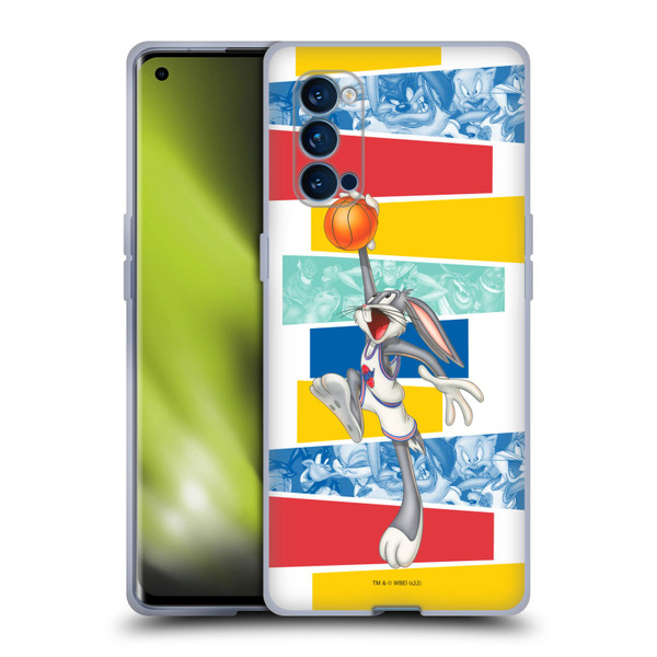 Space Jam (1996) Graphics Bugs Bunny Soft Gel Case for OPPO Reno 4 Pro 5G