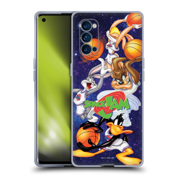 Space Jam (1996) Graphics Poster Soft Gel Case for OPPO Reno 4 Pro 5G