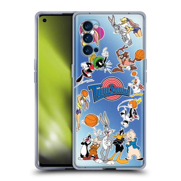 Space Jam (1996) Graphics Tune Squad Soft Gel Case for OPPO Reno 4 Pro 5G
