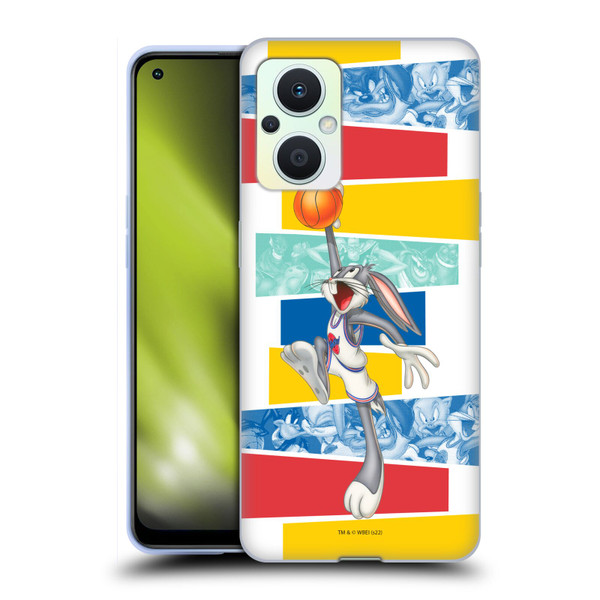 Space Jam (1996) Graphics Bugs Bunny Soft Gel Case for OPPO Reno8 Lite