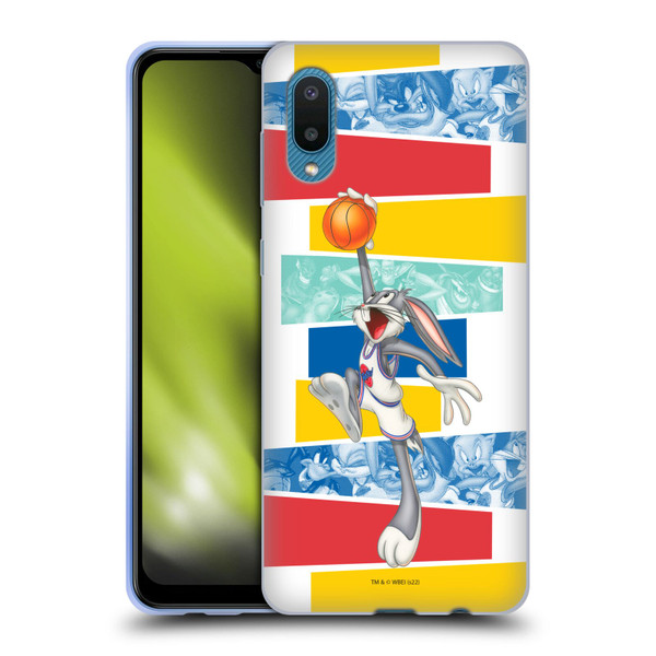 Space Jam (1996) Graphics Bugs Bunny Soft Gel Case for Samsung Galaxy A02/M02 (2021)