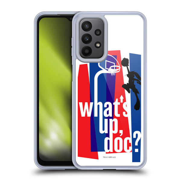 Space Jam (1996) Graphics What's Up Doc? Soft Gel Case for Samsung Galaxy A23 / 5G (2022)