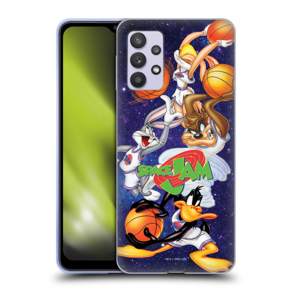 Space Jam (1996) Graphics Poster Soft Gel Case for Samsung Galaxy A32 5G / M32 5G (2021)