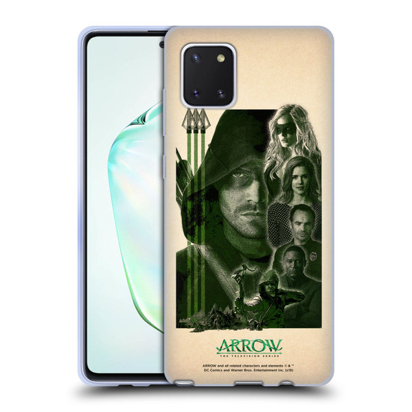 Arrow TV Series Graphics Team Soft Gel Case for Samsung Galaxy Note10 Lite