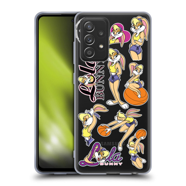 Space Jam (1996) Graphics Lola Bunny Soft Gel Case for Samsung Galaxy A52 / A52s / 5G (2021)