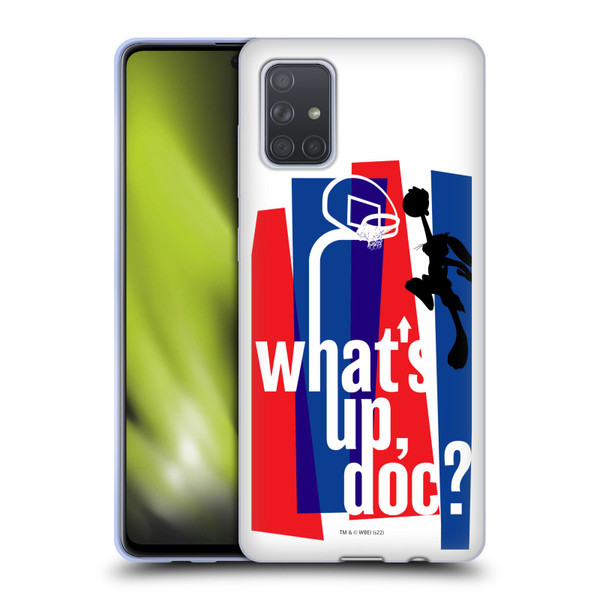 Space Jam (1996) Graphics What's Up Doc? Soft Gel Case for Samsung Galaxy A71 (2019)