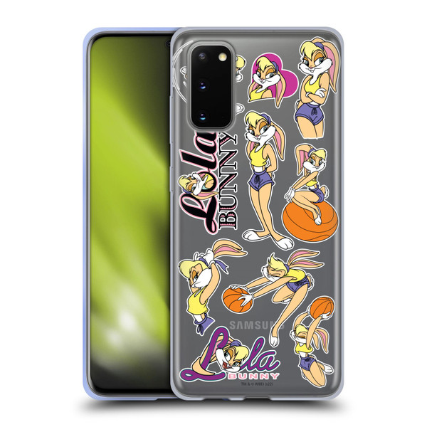 Space Jam (1996) Graphics Lola Bunny Soft Gel Case for Samsung Galaxy S20 / S20 5G