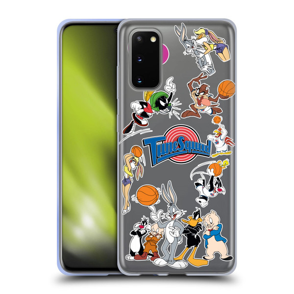 Space Jam (1996) Graphics Tune Squad Soft Gel Case for Samsung Galaxy S20 / S20 5G
