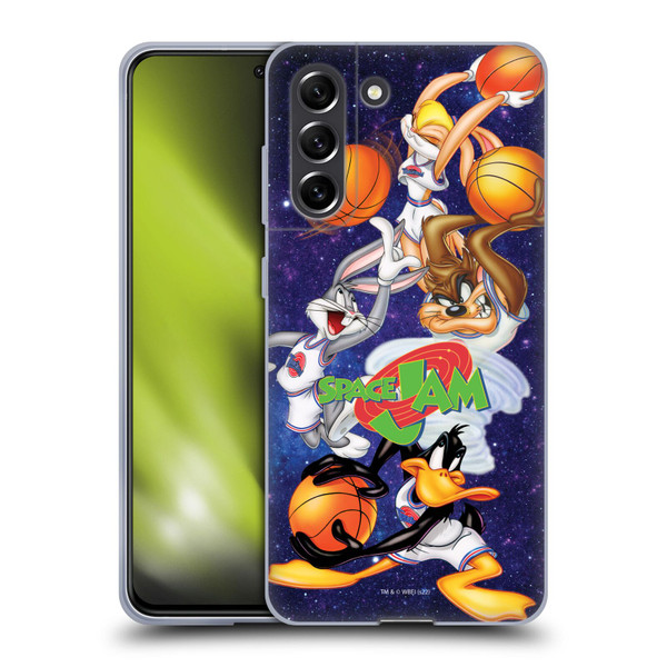 Space Jam (1996) Graphics Poster Soft Gel Case for Samsung Galaxy S21 FE 5G