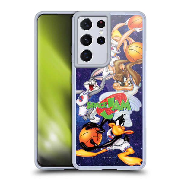 Space Jam (1996) Graphics Poster Soft Gel Case for Samsung Galaxy S21 Ultra 5G