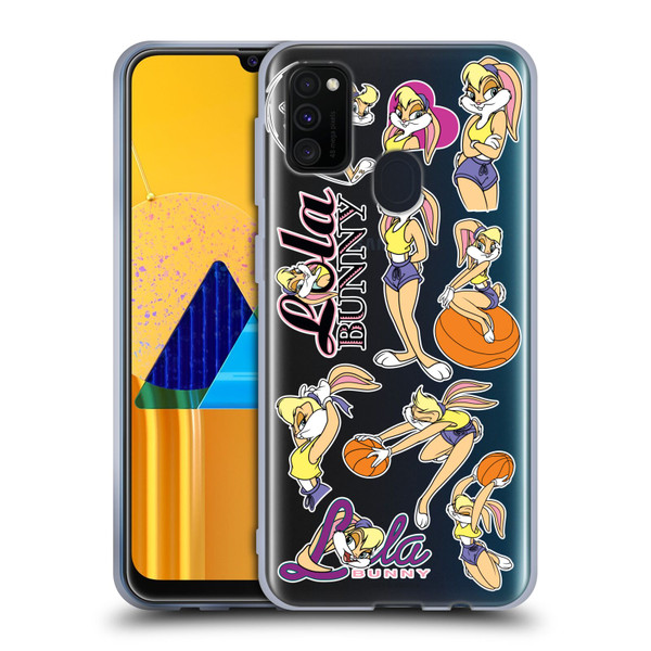 Space Jam (1996) Graphics Lola Bunny Soft Gel Case for Samsung Galaxy M30s (2019)/M21 (2020)