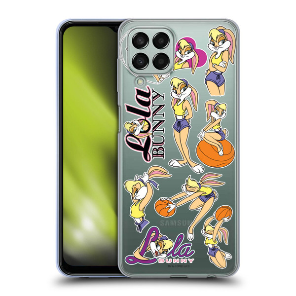 Space Jam (1996) Graphics Lola Bunny Soft Gel Case for Samsung Galaxy M33 (2022)