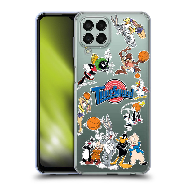 Space Jam (1996) Graphics Tune Squad Soft Gel Case for Samsung Galaxy M33 (2022)