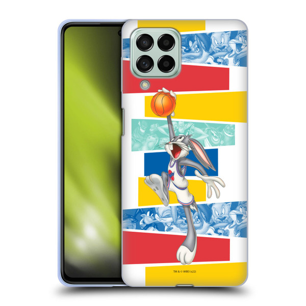 Space Jam (1996) Graphics Bugs Bunny Soft Gel Case for Samsung Galaxy M53 (2022)