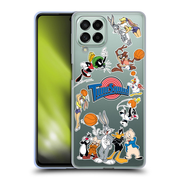 Space Jam (1996) Graphics Tune Squad Soft Gel Case for Samsung Galaxy M53 (2022)