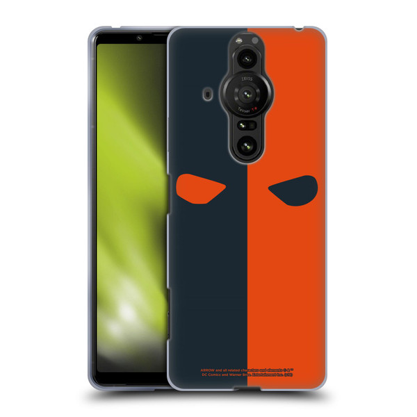 Arrow TV Series Graphics Deathstroke Soft Gel Case for Sony Xperia Pro-I