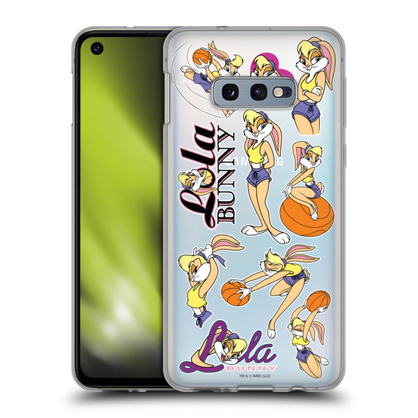 Space Jam (1996) Graphics Lola Bunny Soft Gel Case for Samsung Galaxy S10e