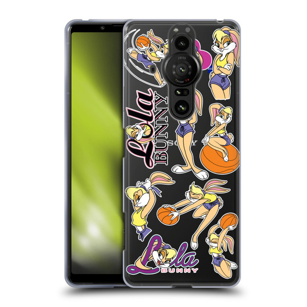 Space Jam (1996) Graphics Lola Bunny Soft Gel Case for Sony Xperia Pro-I