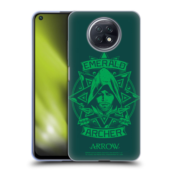 Arrow TV Series Graphics Archer Illustration Soft Gel Case for Xiaomi Redmi Note 9T 5G