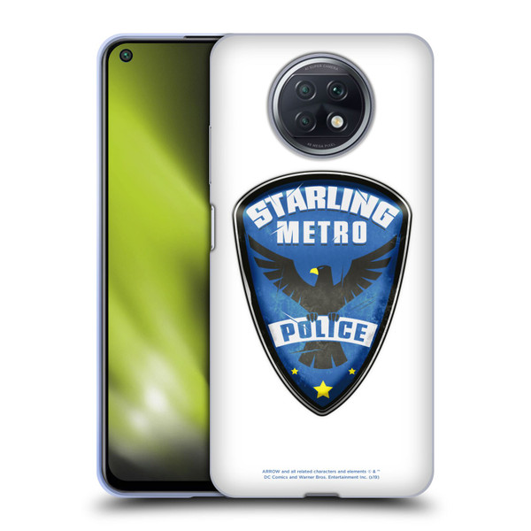 Arrow TV Series Graphics Starling Police Badge Soft Gel Case for Xiaomi Redmi Note 9T 5G