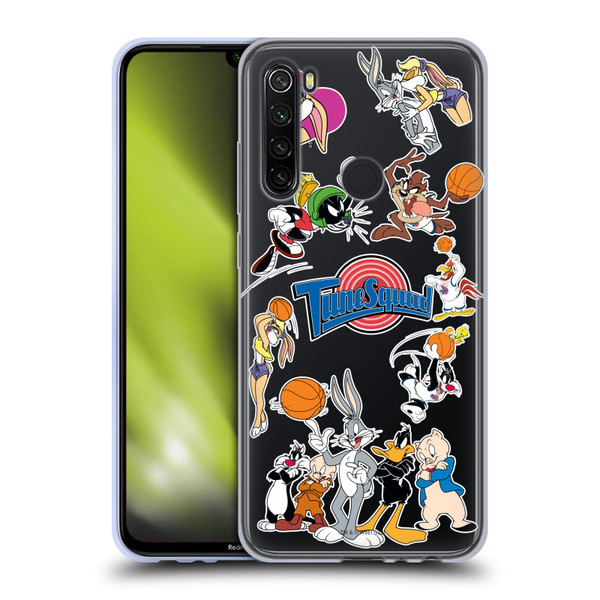 Space Jam (1996) Graphics Tune Squad Soft Gel Case for Xiaomi Redmi Note 8T