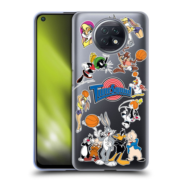 Space Jam (1996) Graphics Tune Squad Soft Gel Case for Xiaomi Redmi Note 9T 5G
