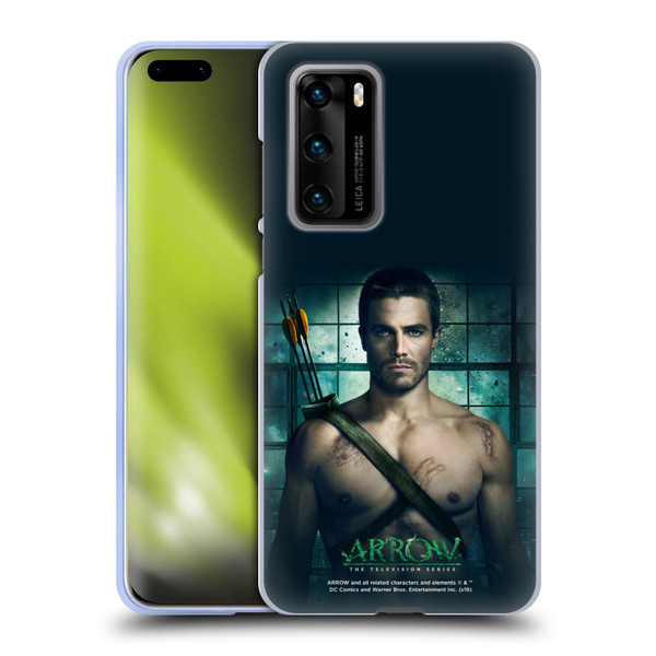 Arrow TV Series Posters Oliver Queen Soft Gel Case for Huawei P40 5G