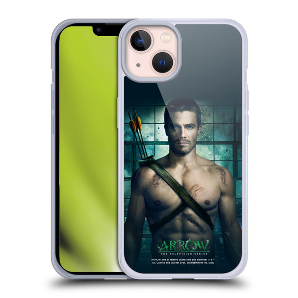 Arrow TV Series Posters Oliver Queen Soft Gel Case for Apple iPhone 13