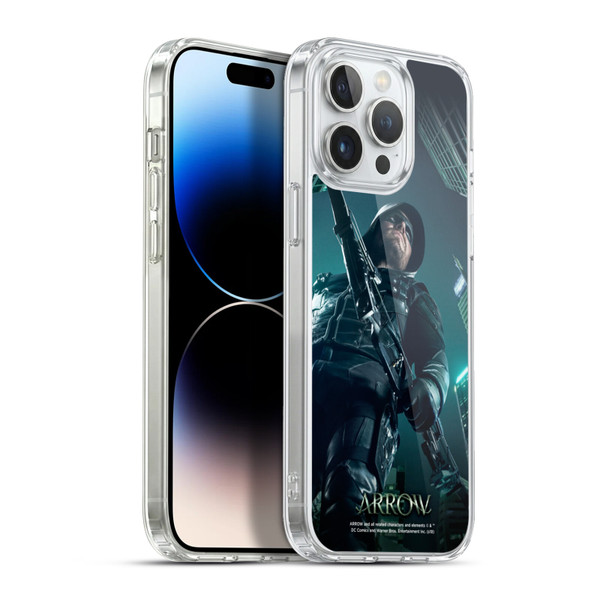 Arrow TV Series Posters Season 5 Soft Gel Case for Apple iPhone 13 Pro Max & MagSafe
