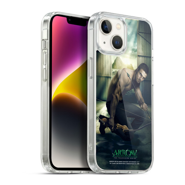 Arrow TV Series Posters Oliver Queen 2 Soft Gel Case for Apple iPhone 14