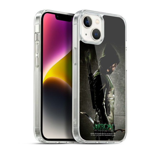 Arrow TV Series Posters In The Shadows Soft Gel Case for Apple iPhone 14 Plus & MagSafe