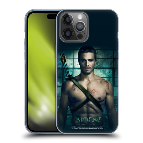 Arrow TV Series Posters Oliver Queen Soft Gel Case for Apple iPhone 14 Pro Max