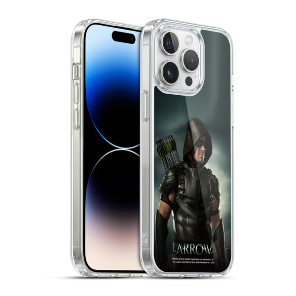 Arrow TV Series Posters Season 4 Soft Gel Case for Apple iPhone 14 Pro Max & MagSafe