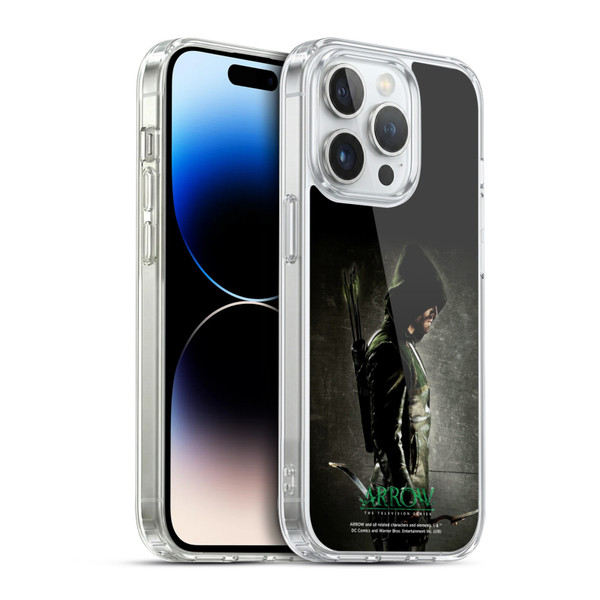 Arrow TV Series Posters In The Shadows Soft Gel Case for Apple iPhone 14 Pro & MagSafe