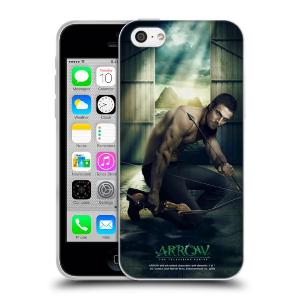 Arrow TV Series Posters Oliver Queen 2 Soft Gel Case for Apple iPhone 5c