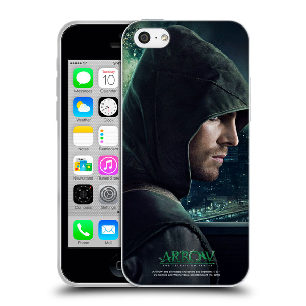 Arrow TV Series Posters The Vigilante Soft Gel Case for Apple iPhone 5c