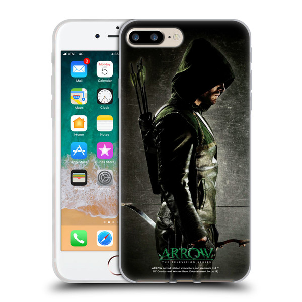 Arrow TV Series Posters In The Shadows Soft Gel Case for Apple iPhone 7 Plus / iPhone 8 Plus