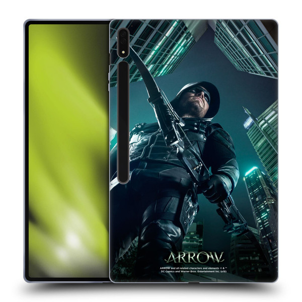 Arrow TV Series Posters Season 5 Soft Gel Case for Samsung Galaxy Tab S8 Ultra
