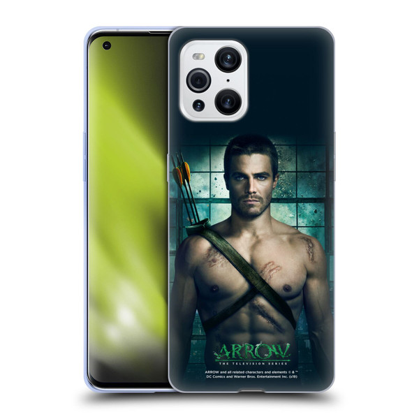 Arrow TV Series Posters Oliver Queen Soft Gel Case for OPPO Find X3 / Pro