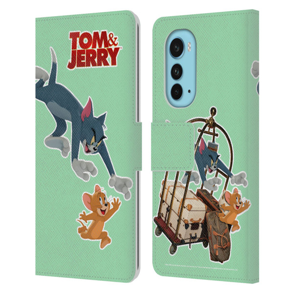 Tom And Jerry Movie (2021) Graphics Characters 1 Leather Book Wallet Case Cover For Motorola Edge (2022)
