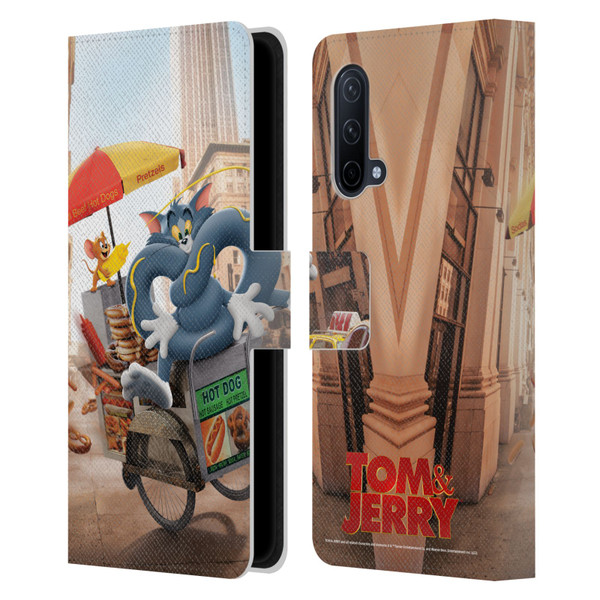 Tom And Jerry Movie (2021) Graphics Real World New Twist Leather Book Wallet Case Cover For OnePlus Nord CE 5G