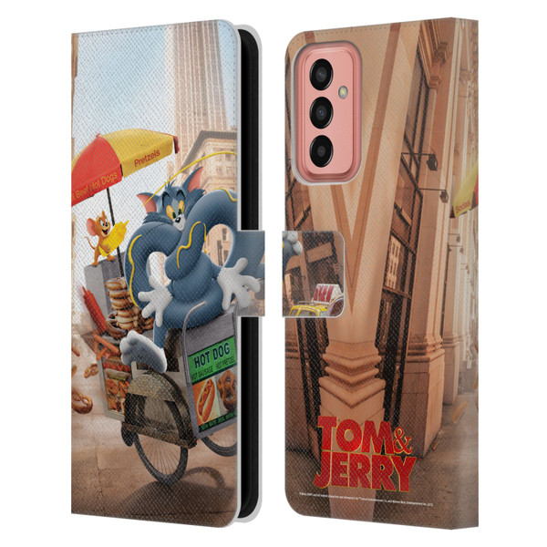 Tom And Jerry Movie (2021) Graphics Real World New Twist Leather Book Wallet Case Cover For Samsung Galaxy M13 (2022)