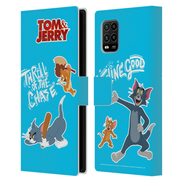 Tom And Jerry Movie (2021) Graphics Characters 2 Leather Book Wallet Case Cover For Xiaomi Mi 10 Lite 5G