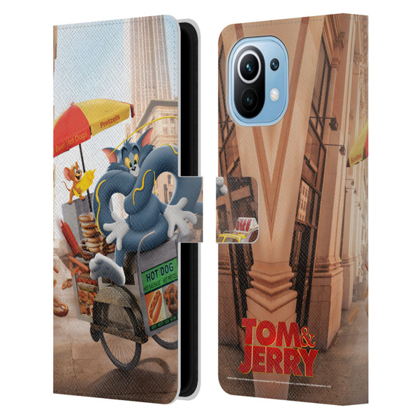 Tom And Jerry Movie (2021) Graphics Real World New Twist Leather Book Wallet Case Cover For Xiaomi Mi 11