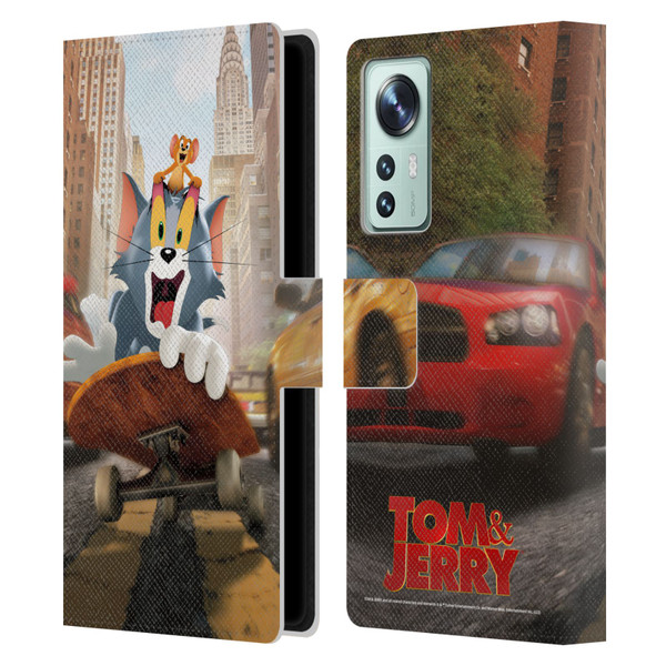 Tom And Jerry Movie (2021) Graphics Best Of Enemies Leather Book Wallet Case Cover For Xiaomi 12