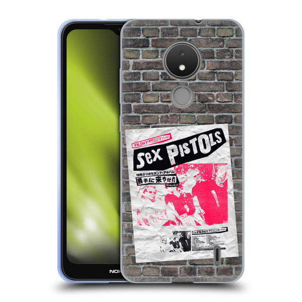 Sex Pistols Band Art Filthy Lucre Japan Soft Gel Case for Nokia C21
